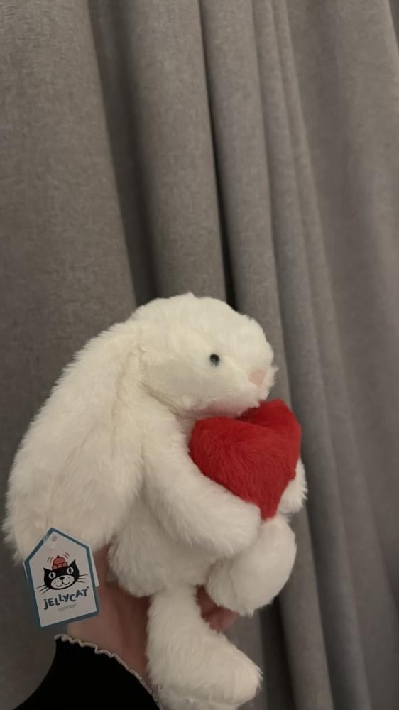 JELLYCAT LONDON دبدوب قلب
