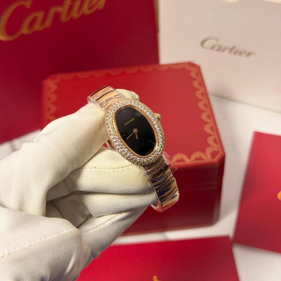 A Cartier Ballon Bleu watch