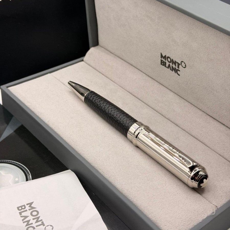 Montblanc pen - leather