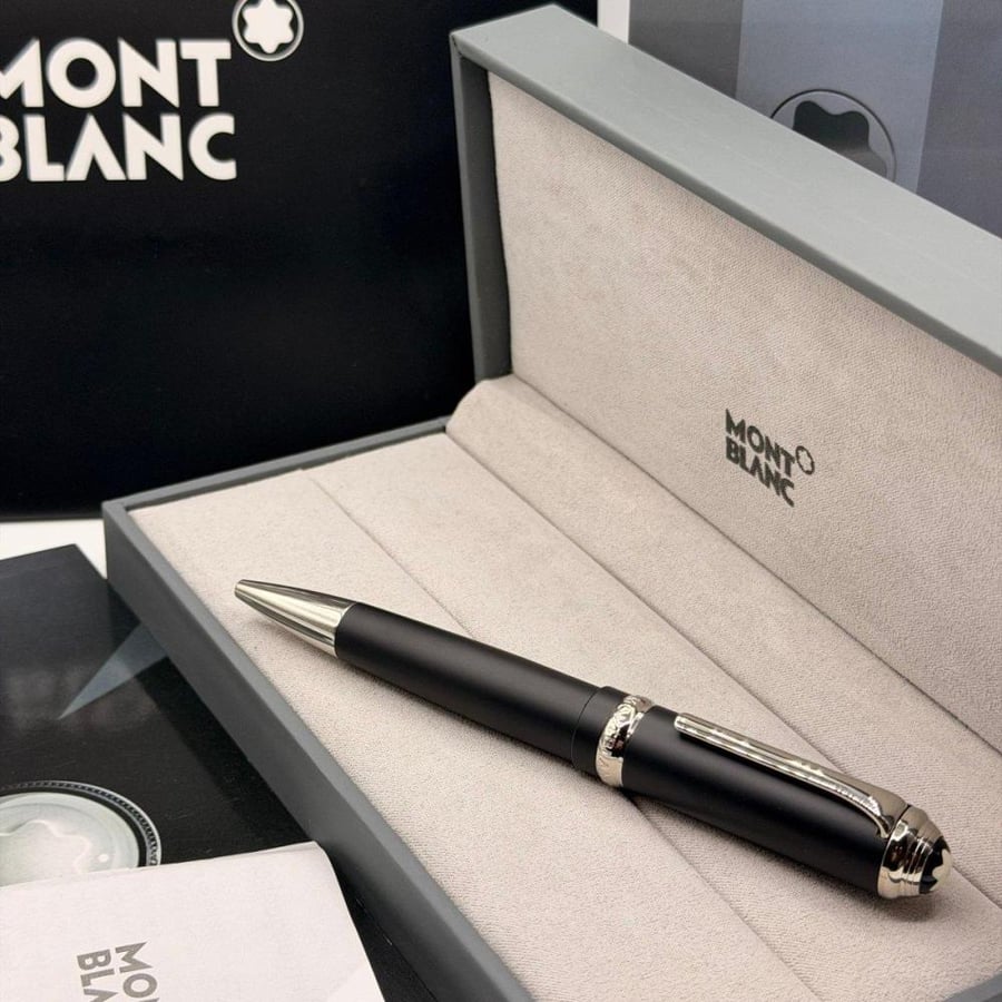 Montblanc pen - leather