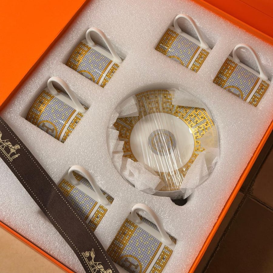 Coffee cup set (Hermes)