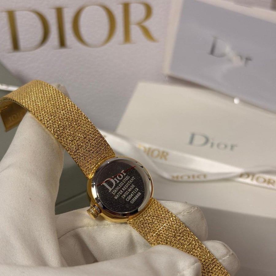 Dior Satin Watch (with stones)
