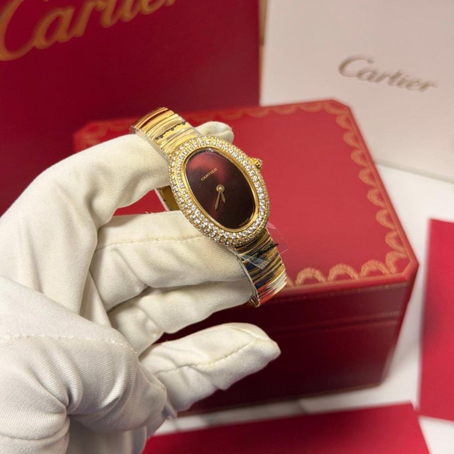 A Cartier Ballon Bleu watch