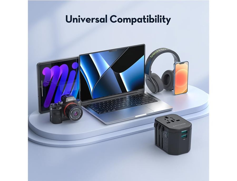 شاحن السفر العالمي Ravpower  Pd Pioneer 2