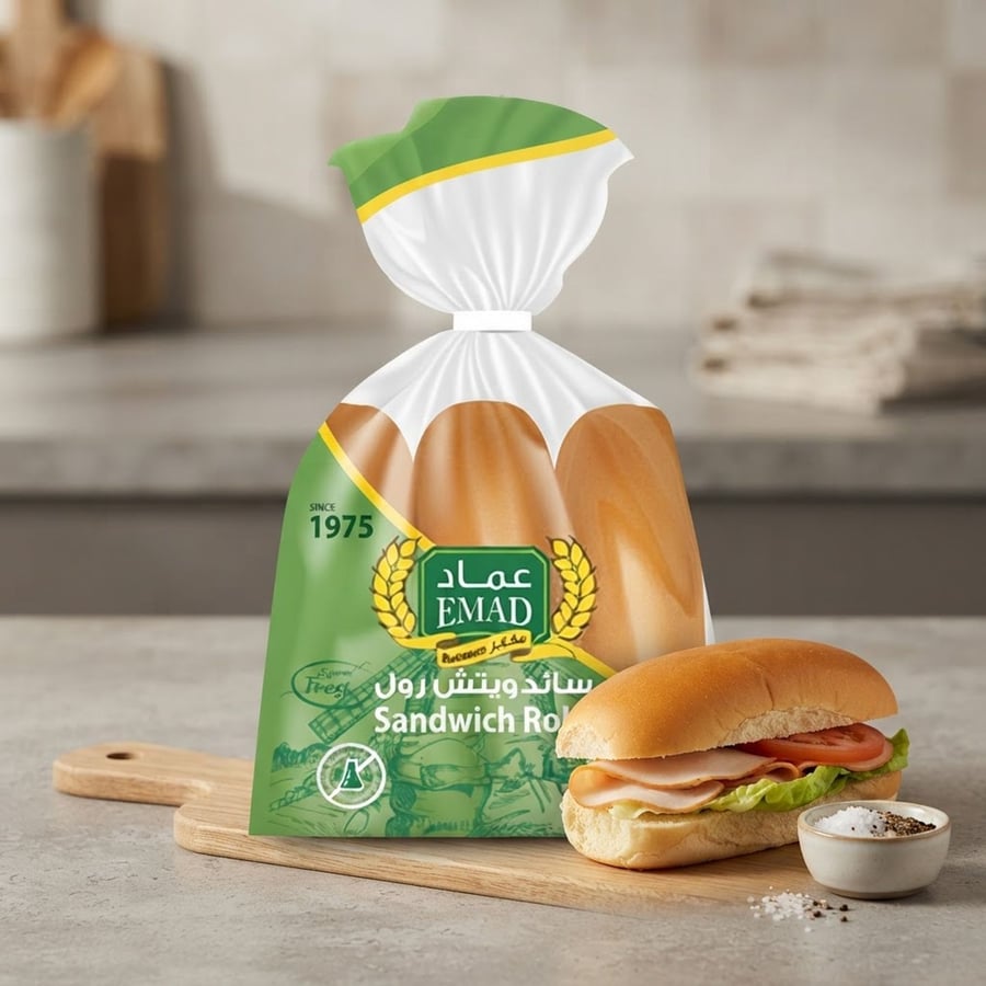 Emad Sandwich Roll 6 Pieces