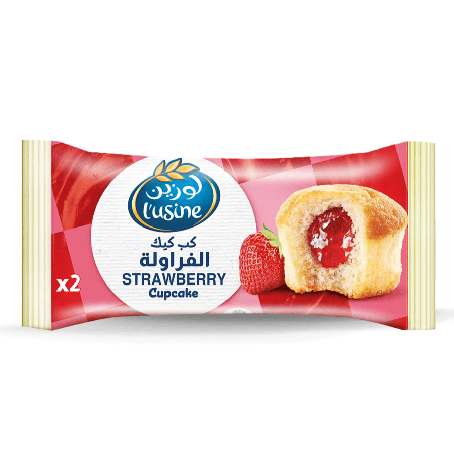 Lusine Strawberry Cup Cake 60g