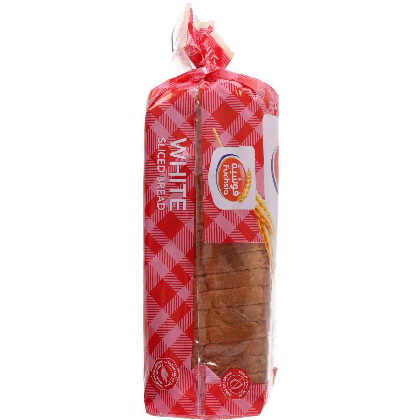 Fuchsia Soft and Tasty White Sliced Bread 570g