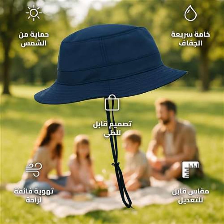 DPCL-0049B Children Hat Quick Dry Polyester with Sun Protection
