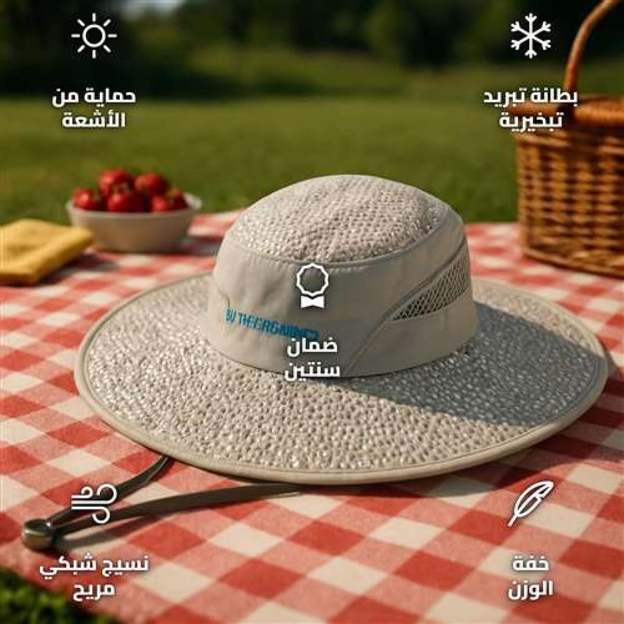 SNCL-0013G Summer Hat with UV Protection and Cooling Lining