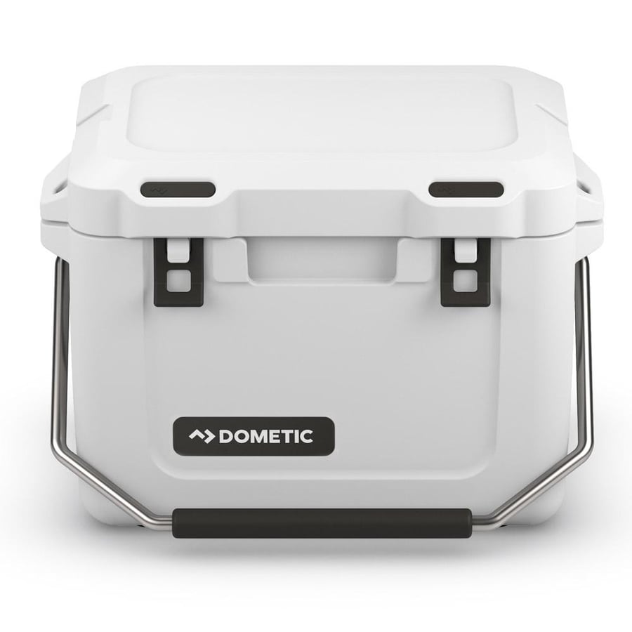 صندوق ثلج DOMETIC رمادي بتصميم متين ومقابض قوية وعزل ممتاز للحفاظ على