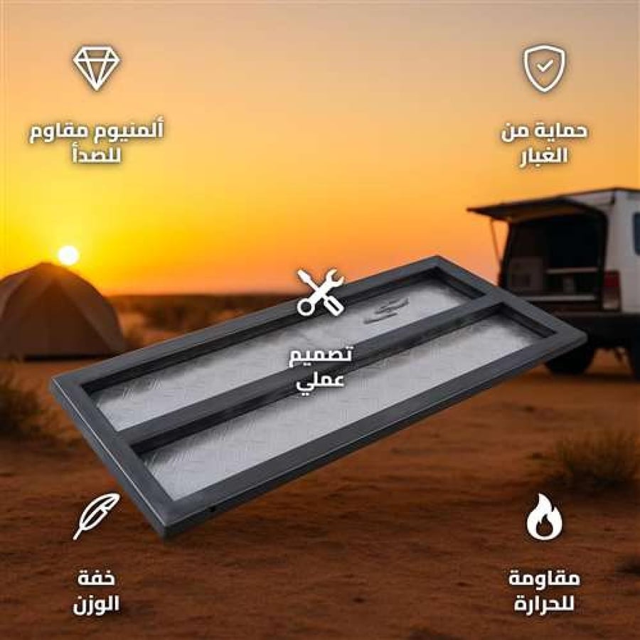 Alsanidi PT-C11 Aluminum Kitchen Trailer Door for Outdoor Protection