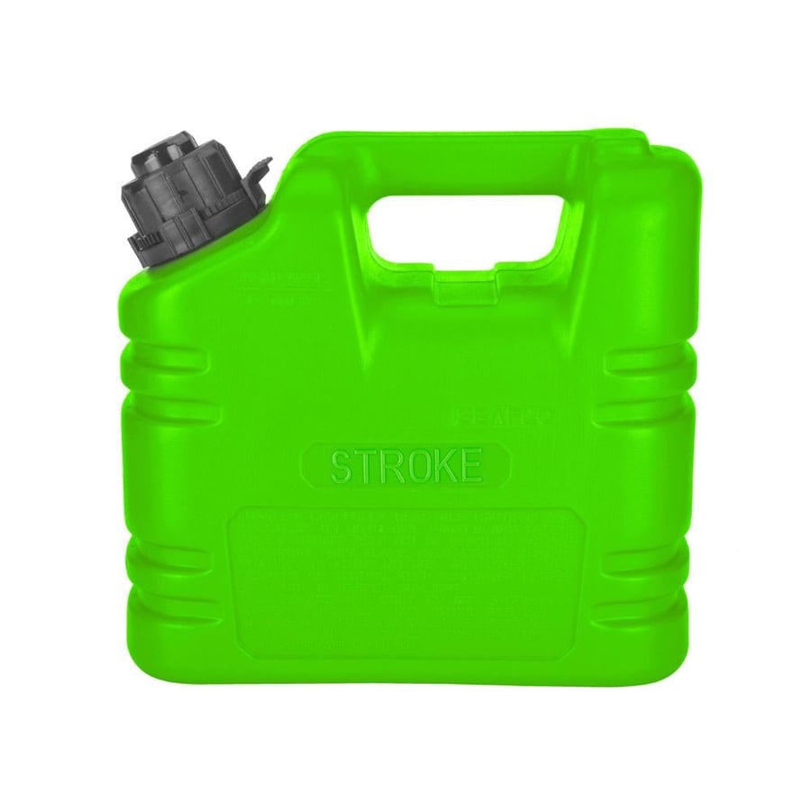 جركل وقود 5 لتر أخضر بخامة HDPE وفوهة صب للتعبئة السهلة ومؤشر مستوى