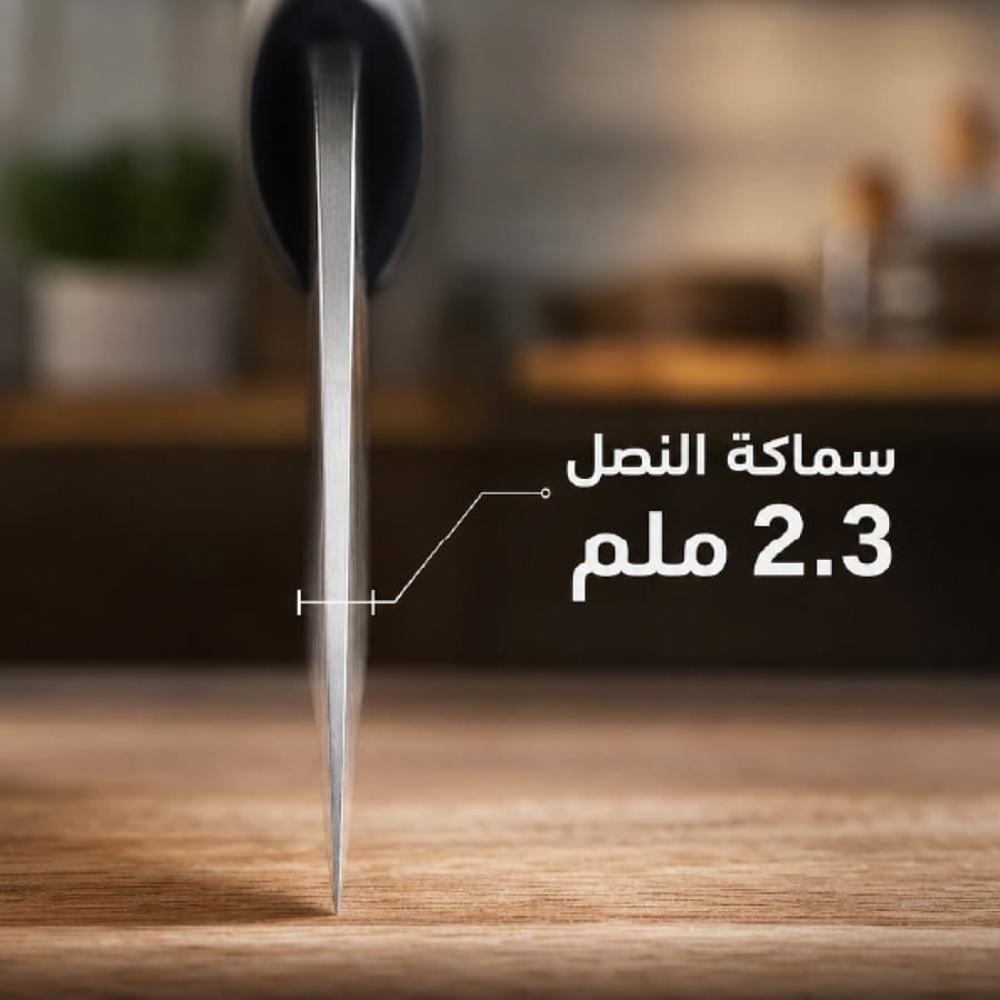 سمك نصل سكينة صياد 5CR15 من السنيدي 2 3 ملم ي ظهر الثبات والدقة في