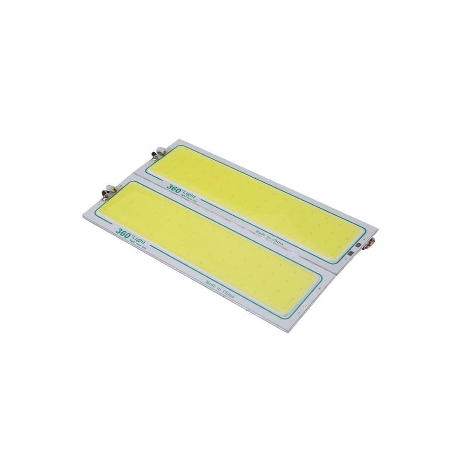 لمبتا LED مستطيلتان ملونتان بالأصفر ضمن طقم قطعتين للاستخدام في