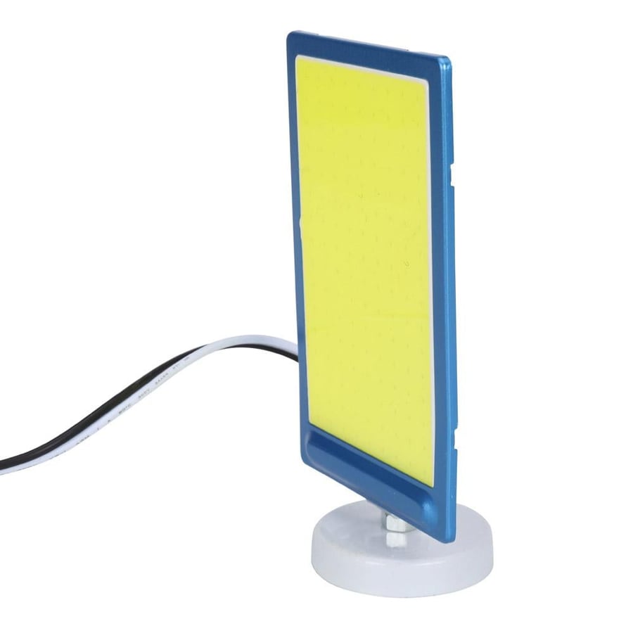 لمبة بر وطوارئ LED زرقاء توضح الإضاءة القوية بشريحة COB مع قاعدة