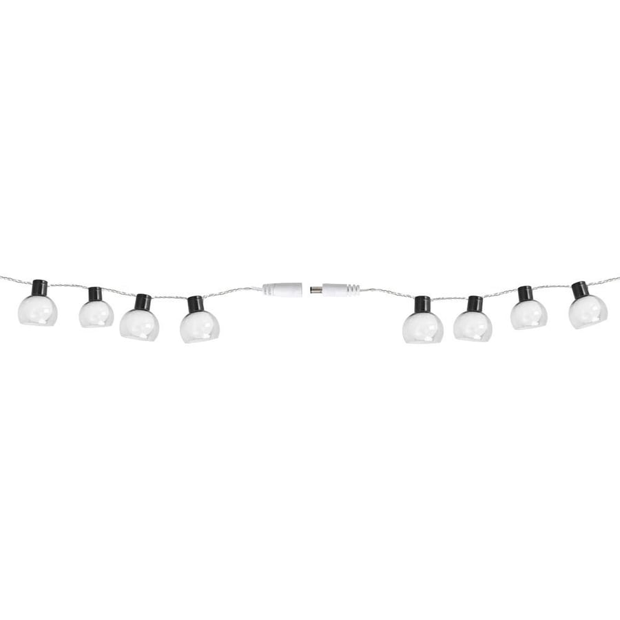 عقد لمبات LED معروض بزاوية جانبية توضح تصميمه المتناسق والمظهر