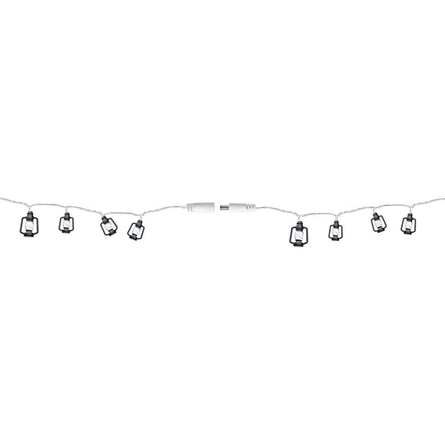 عقد لمبات LED بتصميم فوانيس أنيق بثمانية فوانيس يعمل بمنفذ USB ومثالي