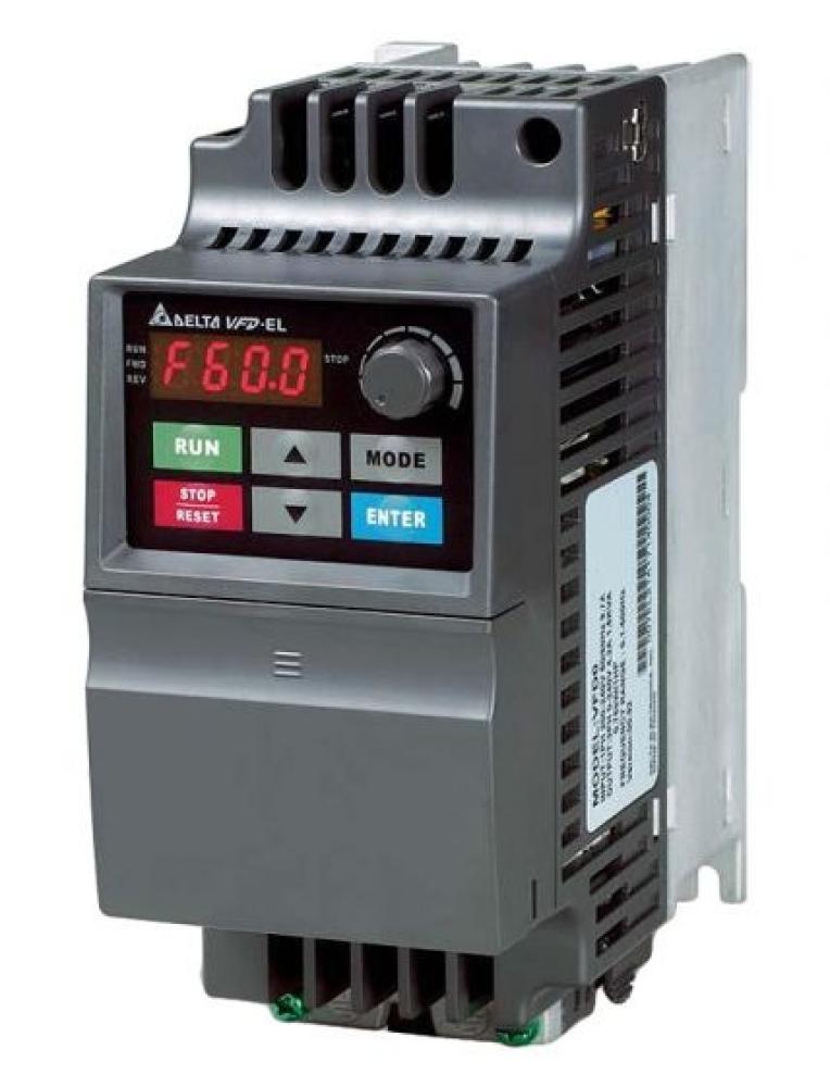 VFD015EL21A,1.5KW/2HP/220V, AC SPEED MOTOR CONTROLLER - DELTA