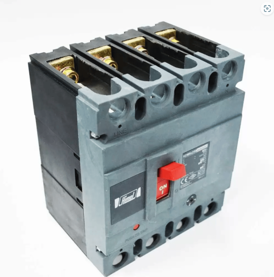 HDM3160S160B3XXT,MCCB HDM3-160S 4P B 160A 35kA Mag-therm-HIMEL