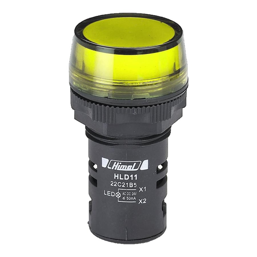 HLD1122C41N5-Indicator LED AC230V Yellow-HIMEL