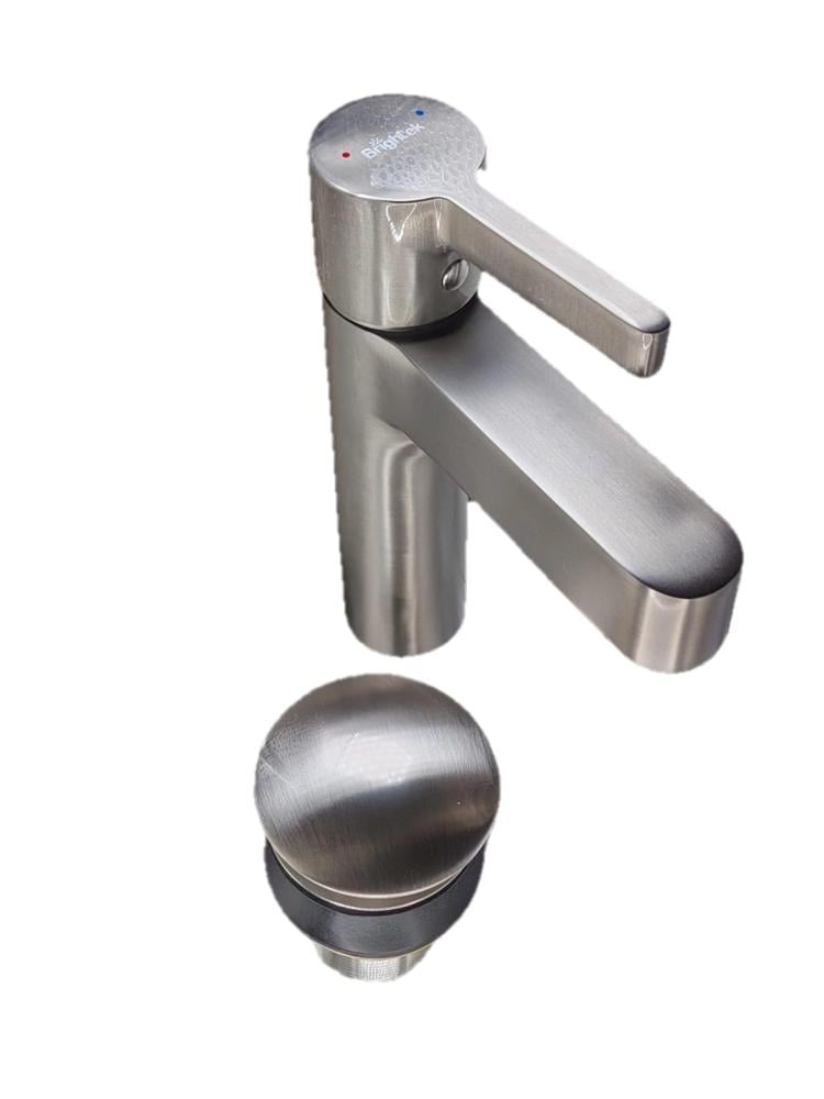 Brightek sink mixer with Haraab head, matte chrome copper 10325002BC