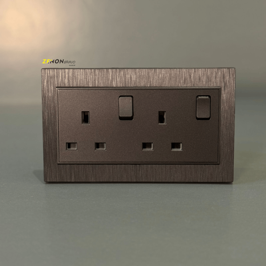 Double 13 Ampere switch 14 * 7