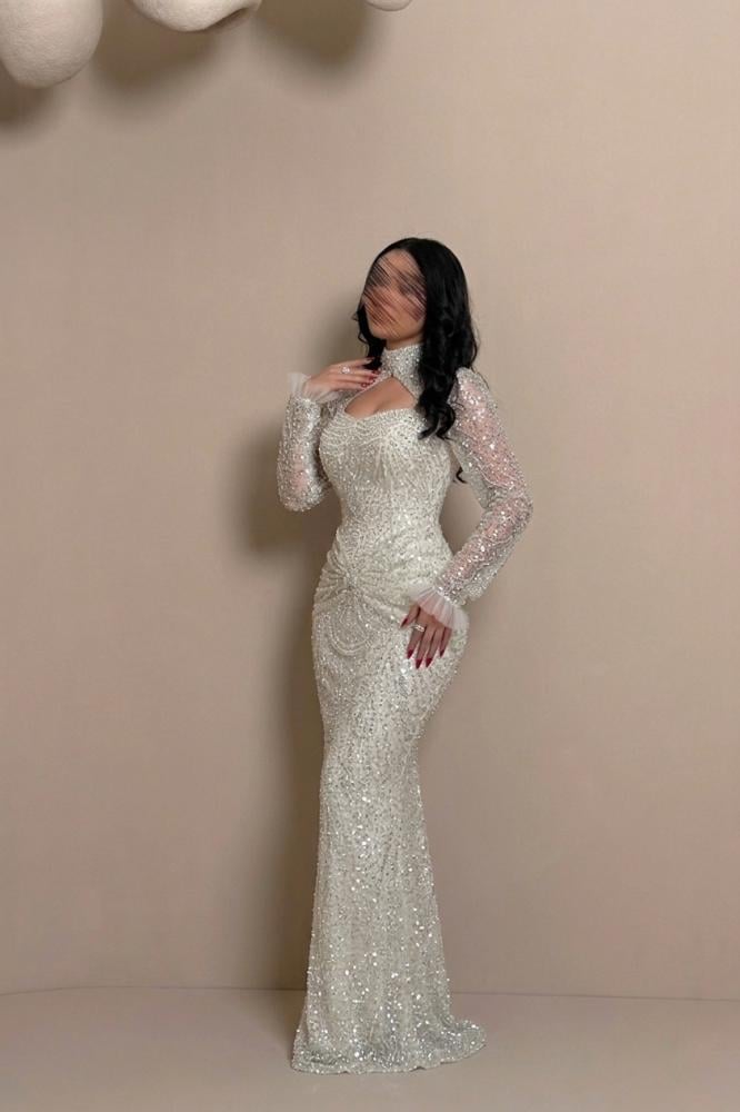 Elegant white dress