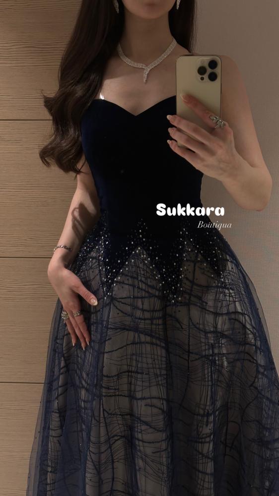 Luxurious velvet dress