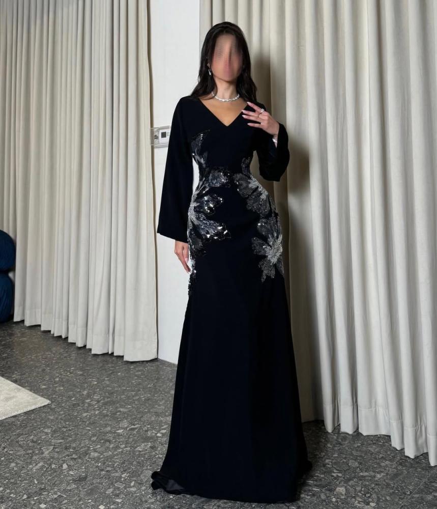 Black Barbie dress + evening