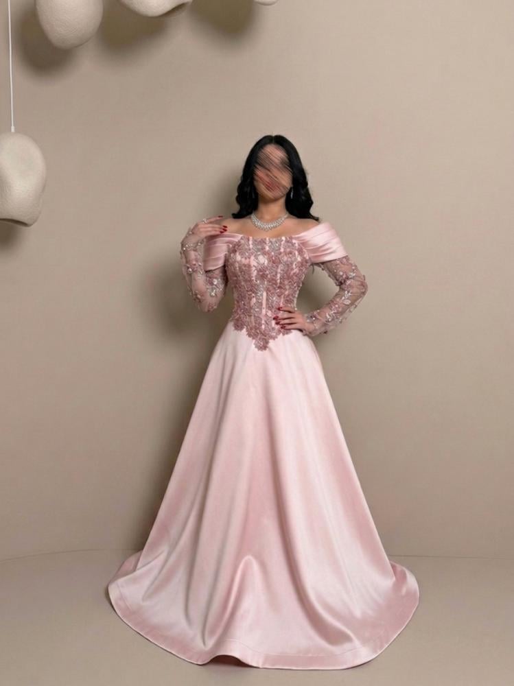 فستان سهره ميكادو باكمام