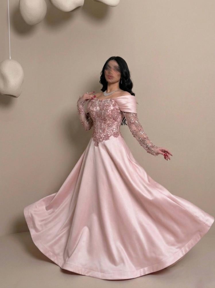 فستان سهره ميكادو باكمام