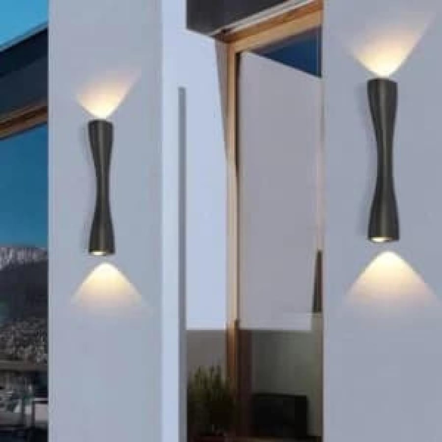 Wall-mounted LED lighting