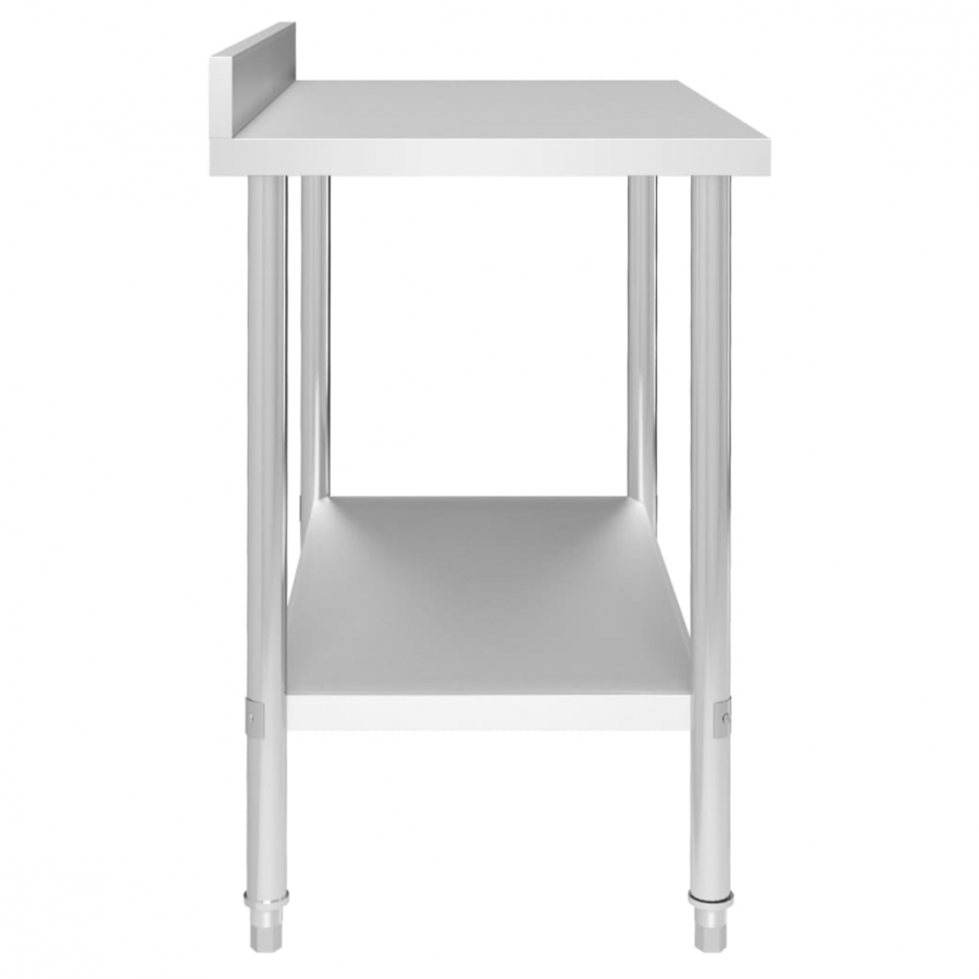 Stainless Steel Work Table - 120 × 60 × 85 cm