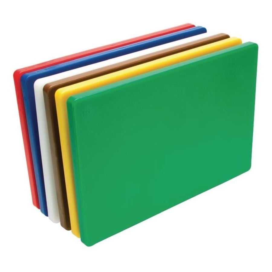 طقم لوح تقطيع بلاستيك 40*30 سم -6 قطع