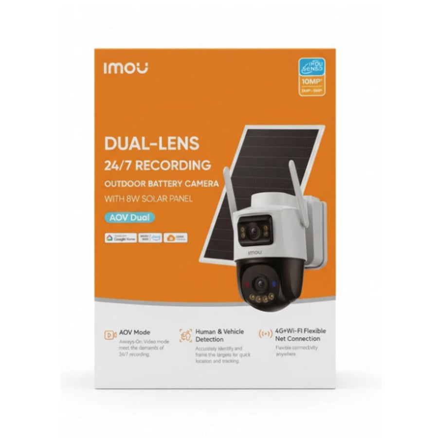 IMOU Dual Lens 5 MP + 5 MP Camera Smart Solar Security