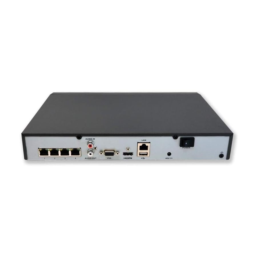 مسجل NVR هيكفيجن DS-7604NI-K1 بأربع قنوات ودعم PoE