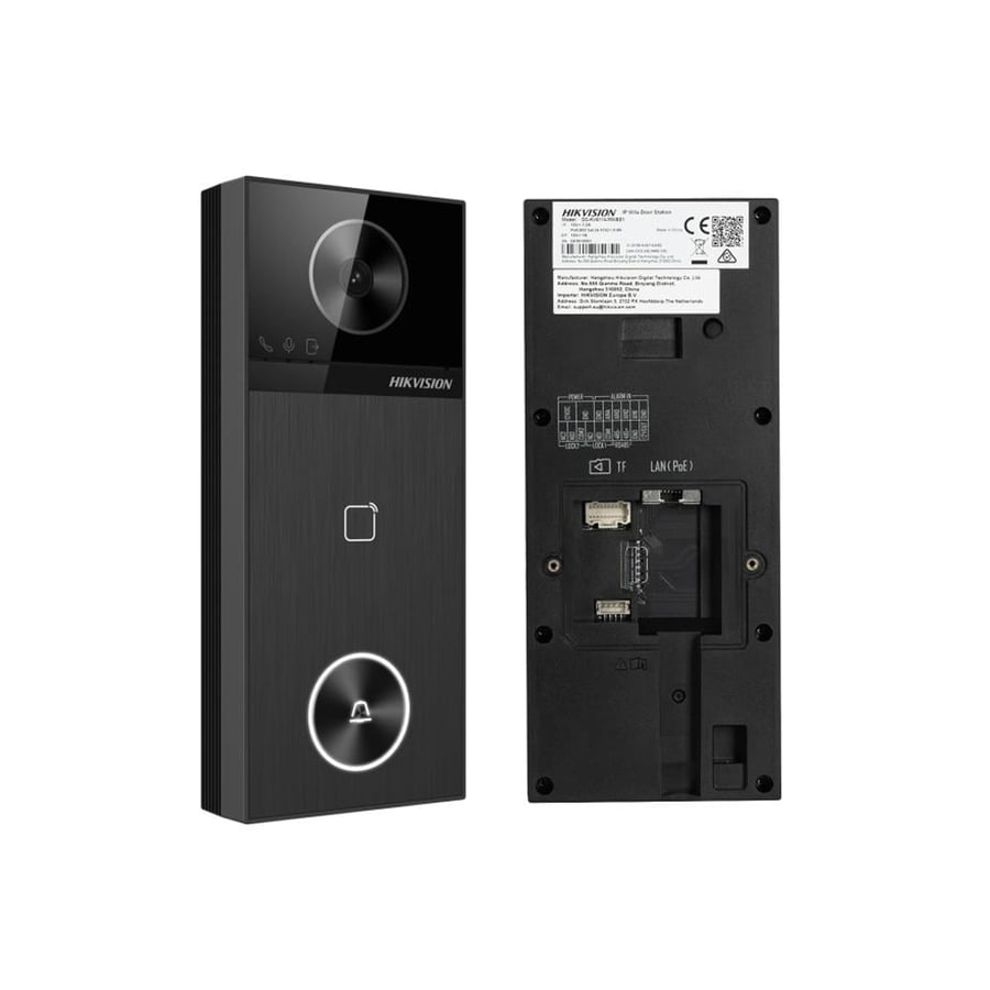 انتركم هيكفيجن DS-KIS610-P بشاشة داخلية وكاميرا خارجية بدقة 4 ميجابكسل