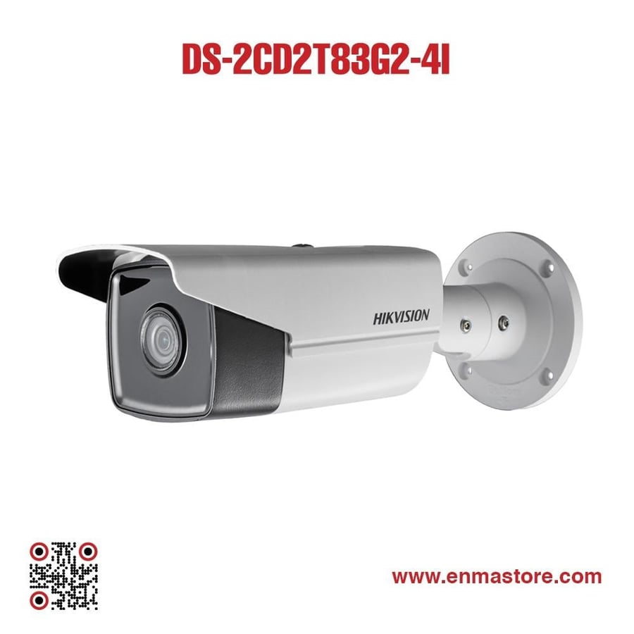 كاميرا IP هيكفيجن DS-2CD2T83G2-4I/4LI بدقة 8 ميجابكسل مع رؤية ليلية قوية