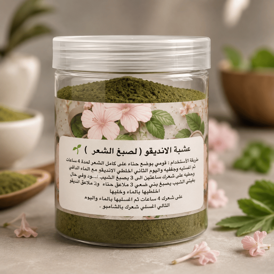 عشبة الانديقو لصبغ الشيب