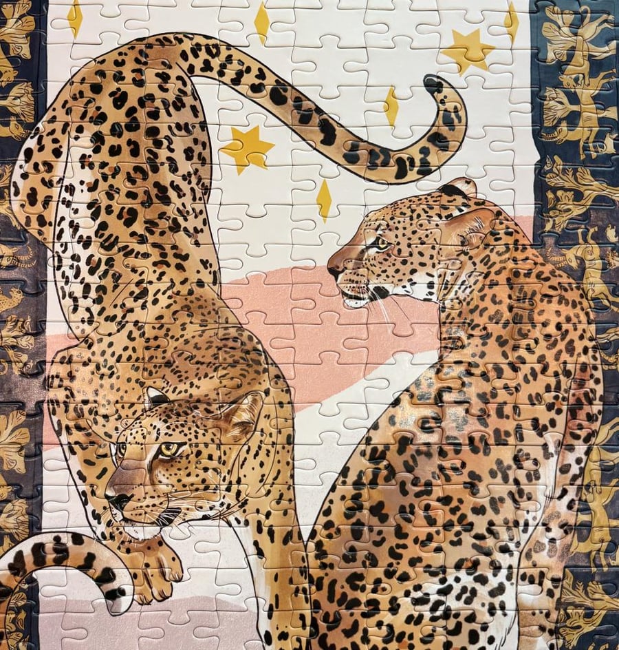 النمر العربي - تركيبة | /Arabian Leopard Puzzle قطعة 250