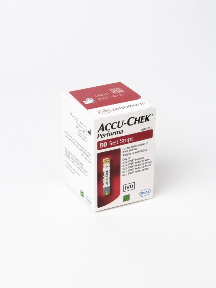 شريط سكر اكيو تشيك بيرفورما ACCU-CHEK Performa