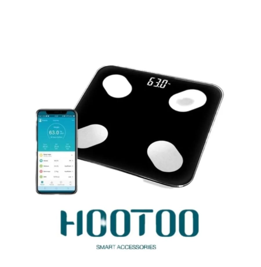 Digital body scale glass Hootoo 180kg HOOTOO HT-IF002