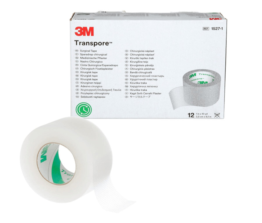 شريط جراحي ترانس بور شفاف 1-1527 - 3M TRANSPORE