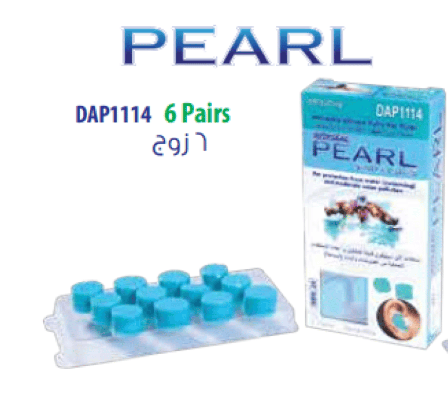 Silicone ear plugs, moldable, model DAP 1114