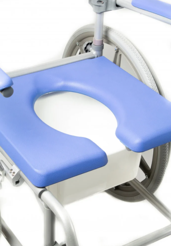 Blue bidet toilet seat, large cover, size 46, model 841