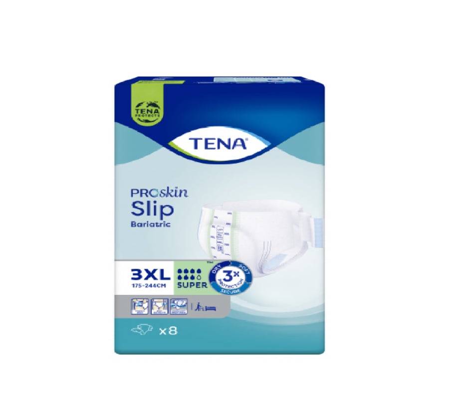 Tena slip adhesive pads