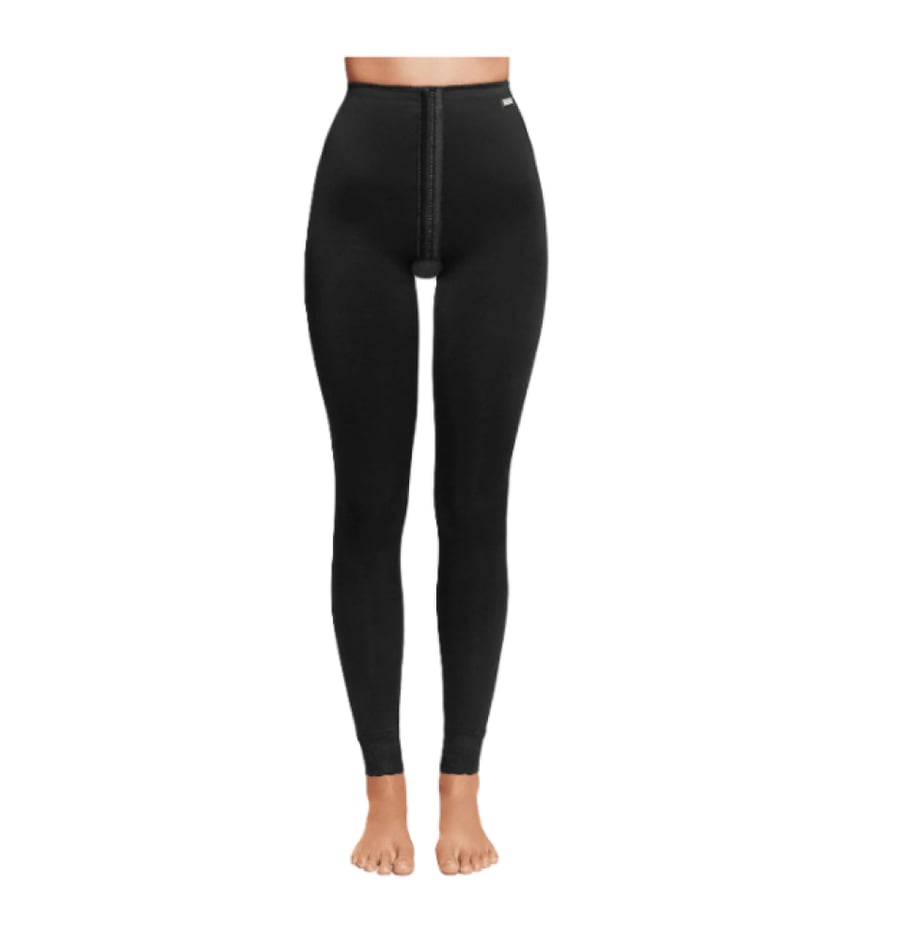 Full-length Spanish liposuction compression garment model VOE 3011