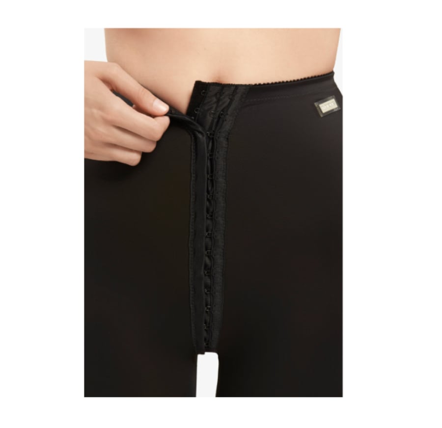 Full-length Spanish liposuction compression garment model VOE 3011