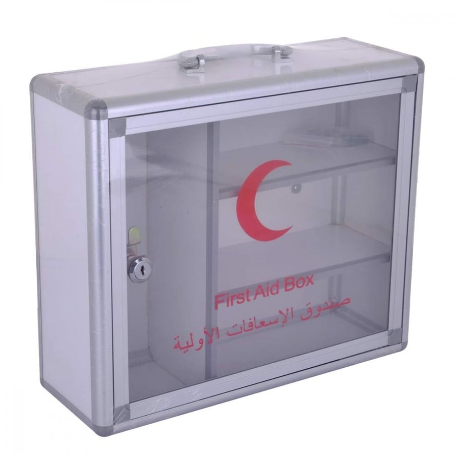 صندوق اسعافات اوليه المنيوم معباة