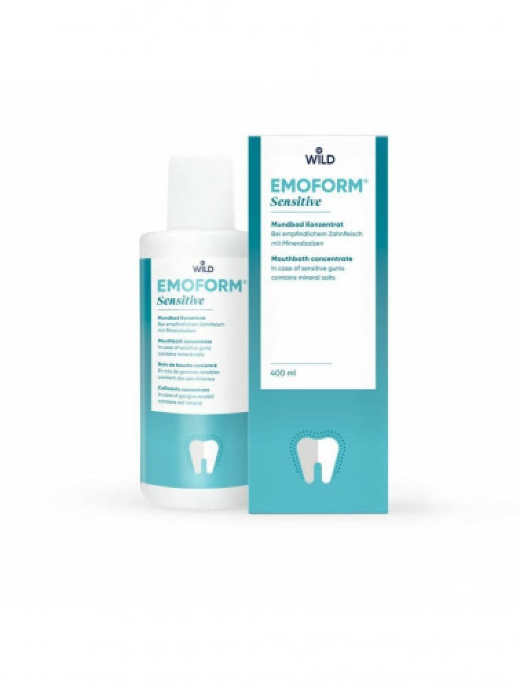 ايموفورم Emoform Sensitive غسول فم مركز للحساسية 400ml